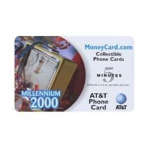   Card 5m Millennium 2000 Clock MoneyCard Promo 