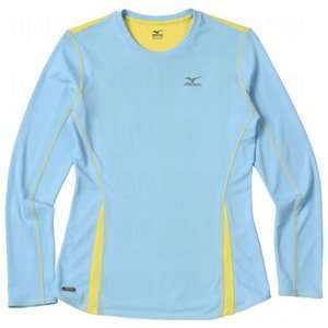   Renegade Long Sleeve T Shirts Ice Blue/Lemon Medium