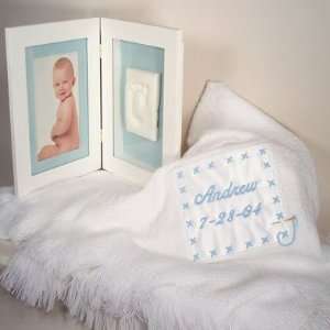  Personalized Shawl with Picture Frame Baby