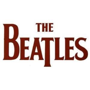  Beatles   Logo Cut Out Decal Automotive