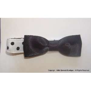  Black Bowtie   Novelty Clip 