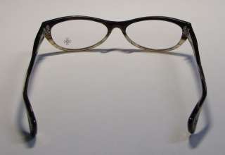 NEW CHROME HEARTS EDITH BROWN EYEGLASS/GLASSES/FRAME STERLING SILVER 