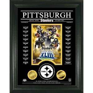  Pittsburgh Steelers Archival Etched Glass Super Bowl 