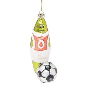  Soccer Pickle Ornament