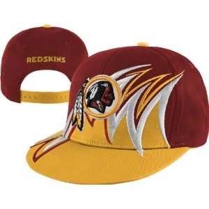   Redskins 2 Tone Reverse Slash Snapback Hat