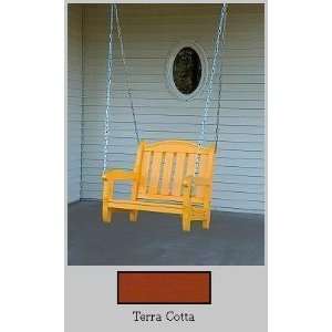 Prairie Leisure Design 45 013 Garden Swing Chair   Terra 