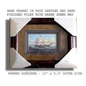  FRAMED MINI SCHOONERS 