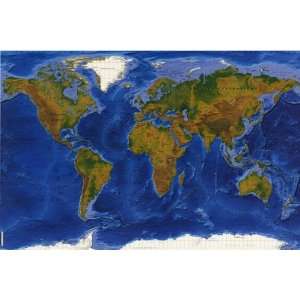   World Map   Party / College Poster   24 X 36