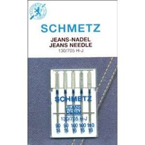 Schmetz Denim Sewing Machine Needle Assortment Package of 5  