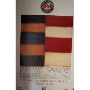  FRENCH OPEN 2001   ROLAND GARROS (ORIGINAL FRENCH PROMO 