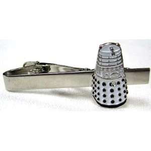  Doctor Who White Dalek Tie Tack Clip Clasp Everything 