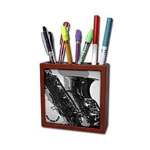  Florene Music   Saxy   Tile Pen Holders 5 inch tile pen 