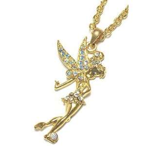  Saucy Tinkerbell Angel Fairy Necklace with Ice and Aurora 