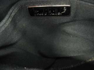 NICOLE MILLER Small Black Shoulder Handbag Bag  