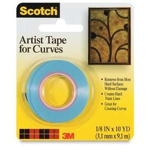  Scotch Artist Tape for Curves   10 yards, Artist Tape for 