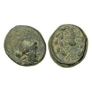 Sardes, Lydia, 2nd Century B.C.; Bronze AE 16 Toys 