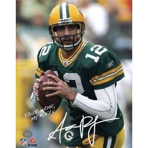  Personalized Aaron Rodgers Autograph Print Sports 