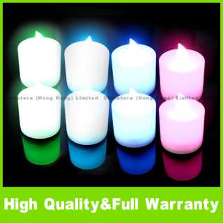 Color LED Changing Electronic Flameless Candle Lamp  