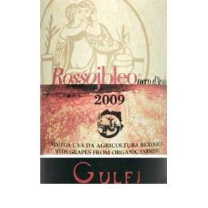  2009 Gulfi Nero dAvola Sicilia Rossojbleo 750ml 750 ml 