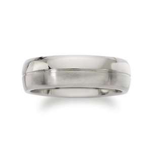  Mens 7mm Titanium Wedding Ring Jewelry