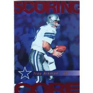  Troy Aikman 1999 Score Scoring Core Card #2 Sports 