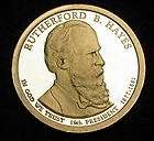 2011 presidential proof coin president hayes  