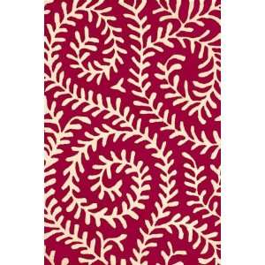  Dash and Albert Vine Red 3 x 5 Area Rug
