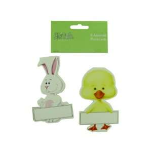  8 pk bunny and chick placecards   Pack of 24