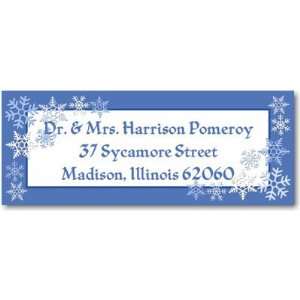   Holiday Rectangle Personalized Address Labels/Stickers (DDC 112 RH