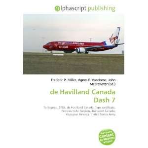  de Havilland Canada Dash 7 (9786132658159) Books