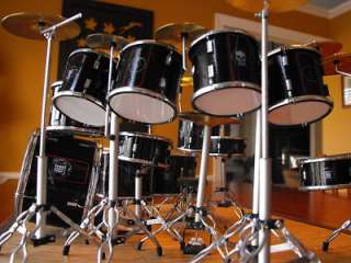 Neil Peart r30 Tour 30th Anniversary Miniature Drum Set  