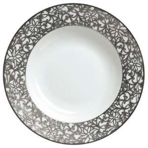  Raynaud Salamanque Platinum 9.0 in French Rim Soup Plate 