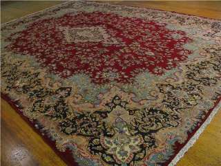RED 9 9 x 13 10 Kerman Persian Area Rug Carpet Sale  
