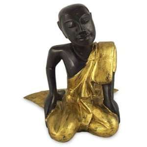  Sitting Monk, statuette