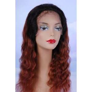 100% INDIAN REMY HUMAN HAIR 18 DEEP WAVE TWO TONE FULL 