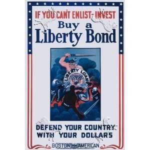   Defend Your Country With Your Dollars   18.75 x 27.5