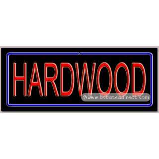 Hardwood Neon Sign  Grocery & Gourmet Food