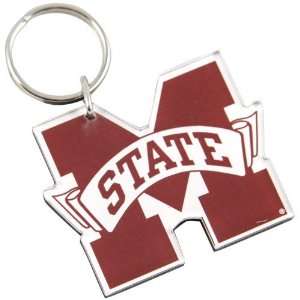Mississippi State Bulldogs High Definition Team Logo Key Ring  