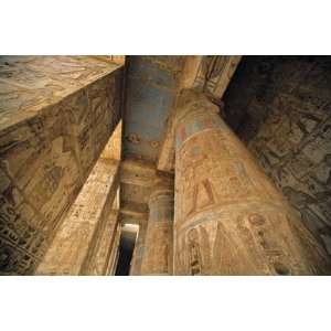   Medinet Habu Temple, Luxor, Egypt by Jon Arnold, 72x48