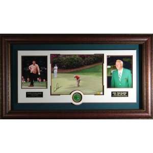 Autographed Arnold Palmer Picture   FRAMED DISPLAY Sports 