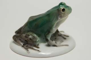 Rare Vintage Rosenthal Bavaria Porcelain Frog Toad Small Figurine 