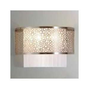  White Kalef Contemporary / Modern Two Light Down Lighting Large Home