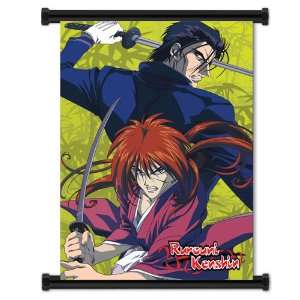 Rurouni Kenshin Anime Fabric Wall Scroll Poster (16x21) Inches