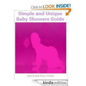 Simple and Unique baby shower guide Elizabeth  Kindle 