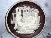 CARL ROMANELLI INCOLAY STONE PLATE ANTHONY & CLEOPATRA  
