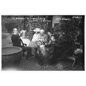   Hughes,W.R. Willcox,& wife (and Mrs. C.C. Rumsey)