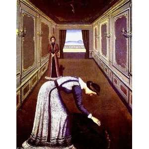  FRAMED oil paintings   Paul Delvaux   24 x 32 inches   The 