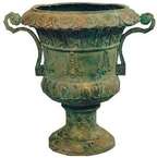 Cast Bronze Roman Urn Planter MGSRB991348  