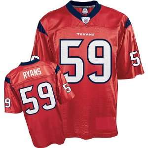  Houston Texans 59 Demeco Ryans Red NFL Jerseys Authentic 