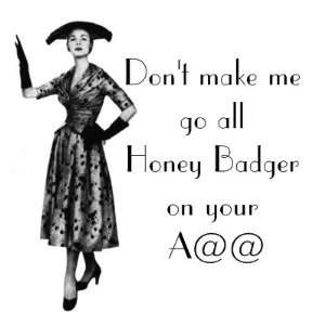  Honey Badger Buttons Arts, Crafts & Sewing